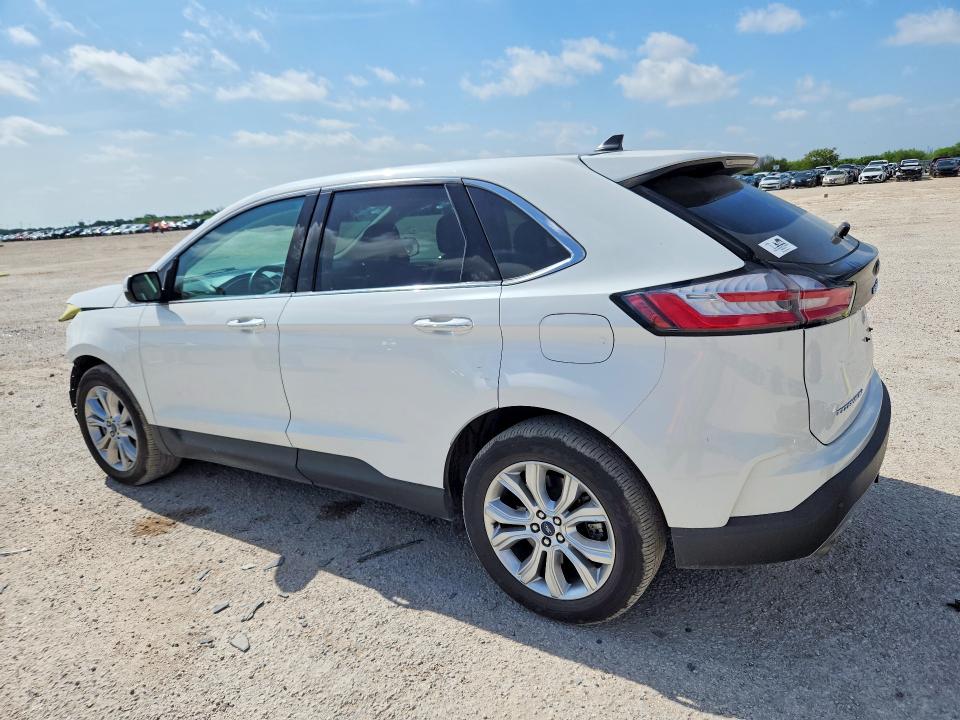 2021 Ford Edge VIN 2FMPK4K91MBA26375 COPART salvage auction — FRONT END, TX - SALVAGE VEHICLE TITLE, sold $7,200 on 2026-10-01 (photo 2)