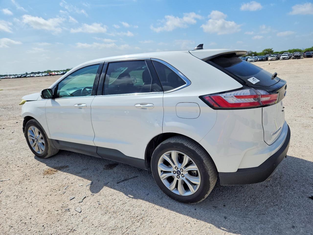 2021 Ford Edge VIN 2FMPK4K91MBA26375 COPART salvage auction — Front End, TX - SALVAGE VEHICLE TITLE, sold $7,900 on 2026-10-02 (photo 2)