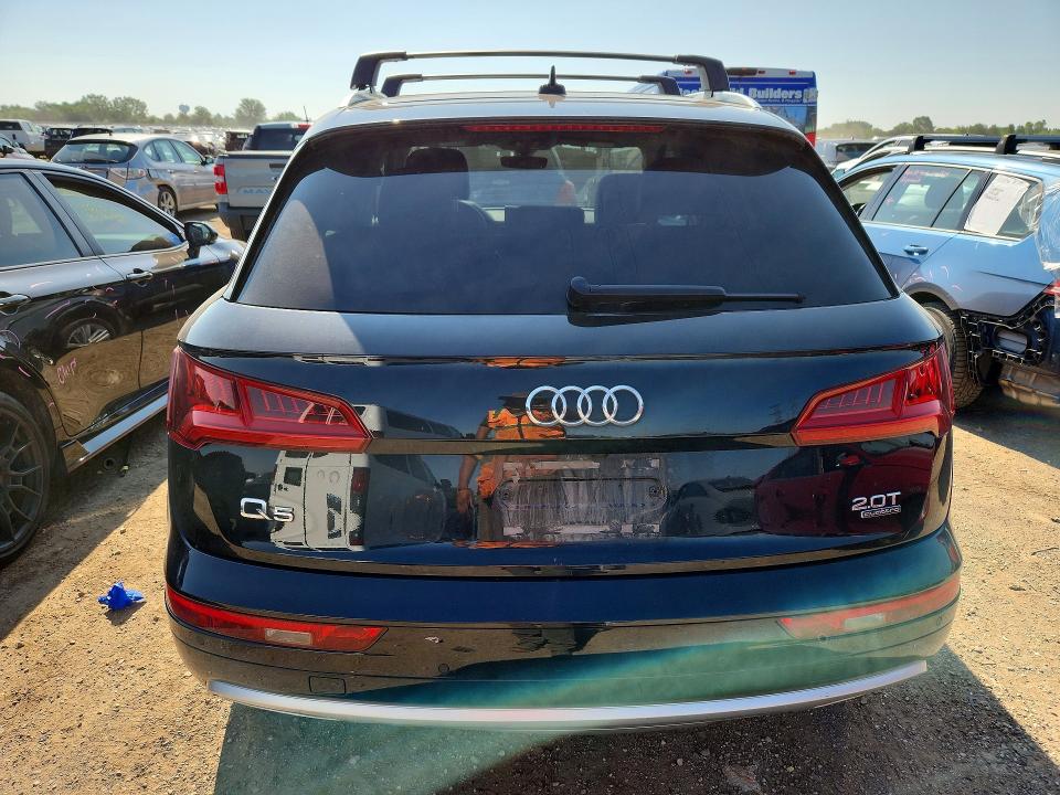 2018 Audi Q5 VIN WA1BNAFYXJ2148394 COPART salvage auction — FRONT END, Il - Salvage Certificate, sold $4,350 on 2026-07-30 (photo 6)