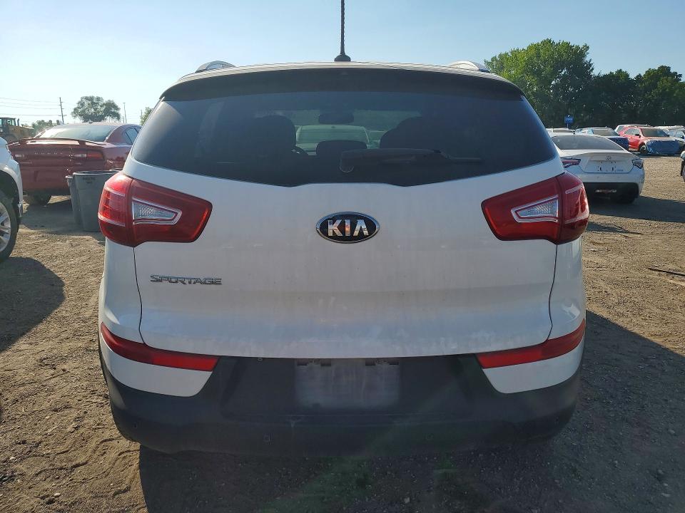 2013 Kia Sportage VIN KNDPBCA20D7535093 COPART salvage auction — HAIL, Ia - Certificate Of Title, sold $1,800 on 2026-07-17 (photo 6)