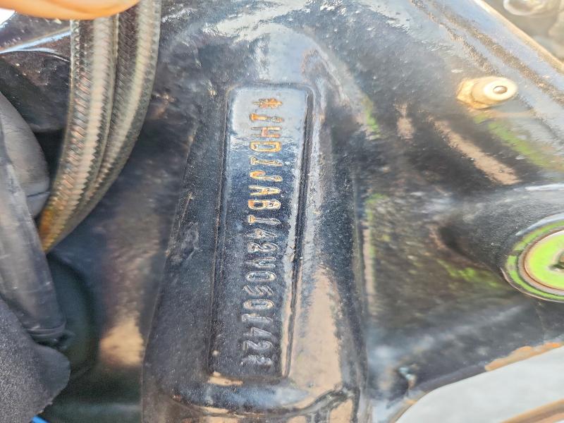 2002 Harley-davidson Fxstbi VIN 1HD1JAB142Y050142 COPART salvage auction — SIDE, Oh - Cert Of Title-Salvage, sold $775 on 2026-07-30 (photo 8)