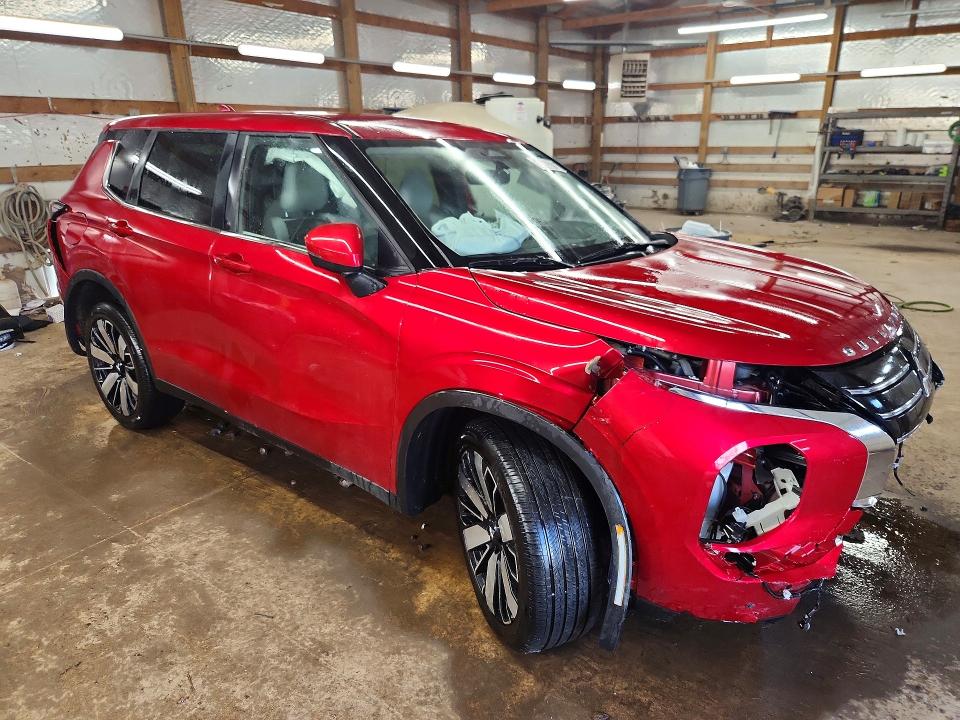 2025 Mitsubishi Outlander VIN JA4J3VA84SZ027935 COPART salvage auction — FRONT END, FL - CERTIFICATE OF DESTRUCTION, sold $1,100 on 2026-07-22 (photo 4)