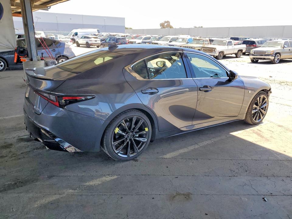 2022 Lexus Is 350 VIN JTHGZ1B20N5053105 COPART salvage auction — FRONT END, CA - SALVAGE CERTIFICATE, sold $14,900 on 2026-07-16 (photo 3)