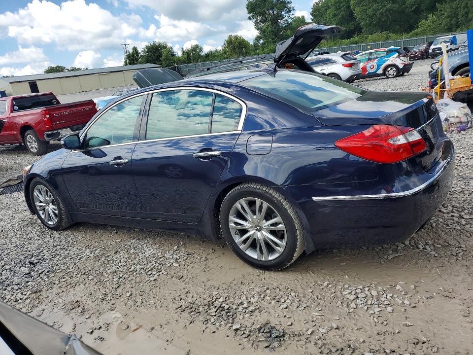 2012 Hyundai Genesis VIN KMHGC4DD9CU179366 COPART salvage auction — MINOR DENT/SCRATCHES, GA - CERT OF TITLE-SALVAGE, sold $2,000 on 2026-07-24 (photo 2)