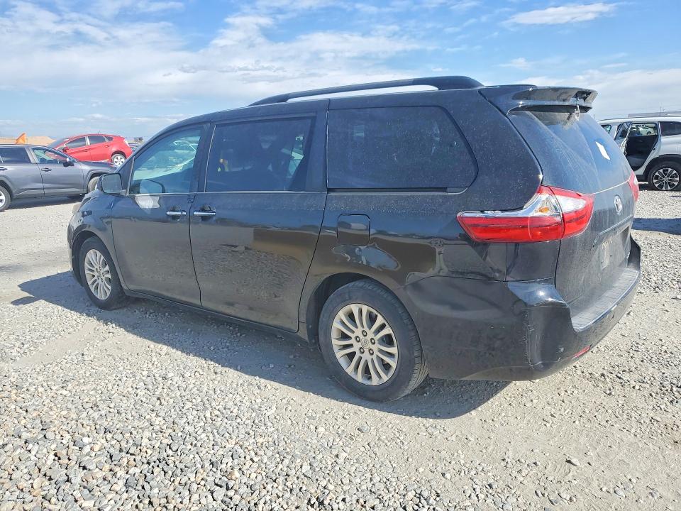 2015 Toyota Sienna VIN 5TDYK3DC9FS584861 COPART salvage auction — HAIL, CO - CERTIFICATE OF TITLE (P), sold $275 on 2026-07-21 (photo 2)