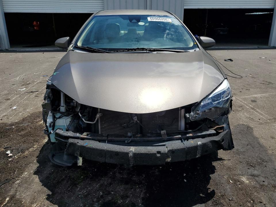 2017 Toyota Corolla VIN 5YFBURHE5HP734670 COPART salvage auction — FRONT END, Fl - Cert Of Ttl-Rebuilt&Slvg Rbld, sold $3,850 on 2026-07-22 (photo 5)