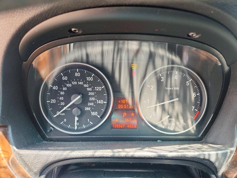 2011 BMW 3 series VIN WBAPH7C53BA802303 COPART salvage auction — MECHANICAL, Ms - Cert Of Title-Salvaged, sold $250 on 2026-07-17 (photo 9)