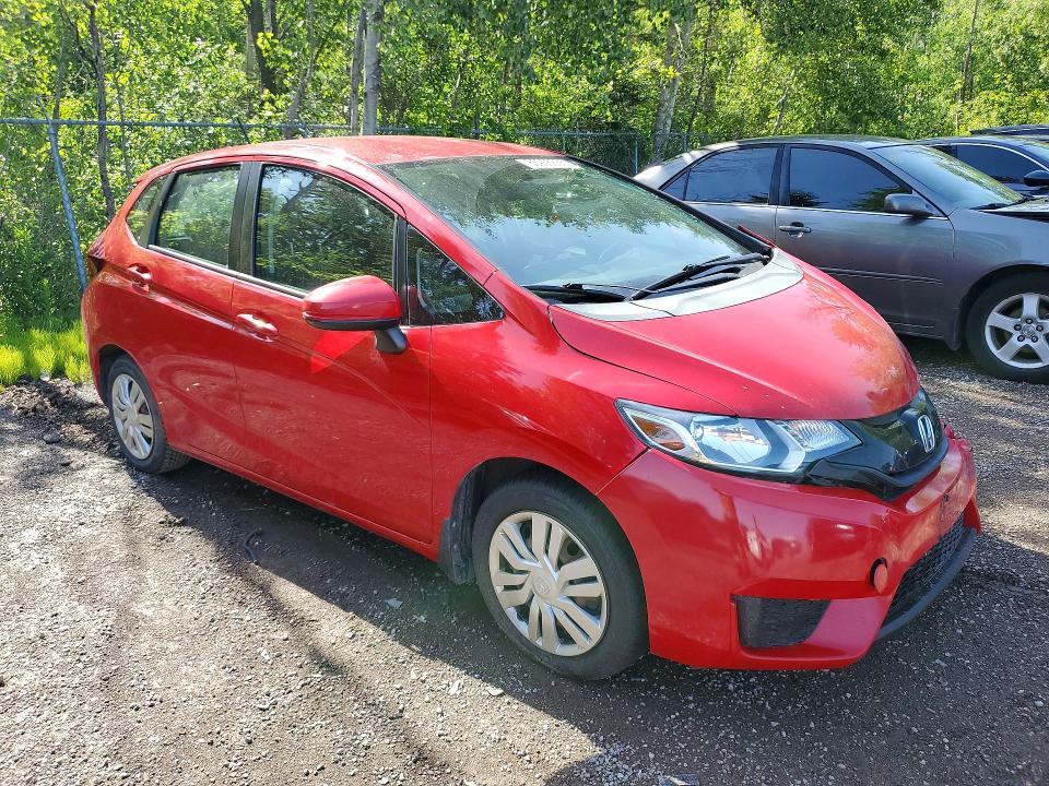 2015 Honda Fit VIN 3HGGK5H53FM112126 COPART salvage auction — FRONT END, ON - PERMIT NO BRAND - UNFIT, sold $200 on 2026-07-28 (photo 4)