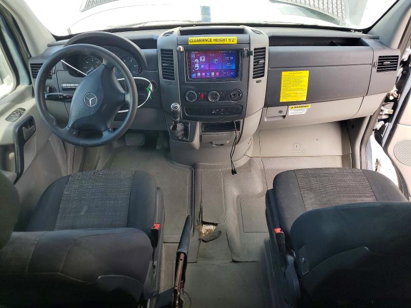 2018 Mercedes-benz Sprinter VIN WD3PE7CD2JP640804 COPART salvage auction — FRONT END, FL - CERT OF TITLE SLVG REBUILDABLE, sold $8,500 on 2026-07-28 (photo 8)