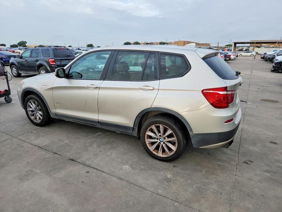 2013 BMW X3 VIN 5UXWX9C54D0A27517 COPART salvage auction — NORMAL WEAR, Tx - Certificate Of Title, sold $1,350 on 2026-07-30 (photo 2)