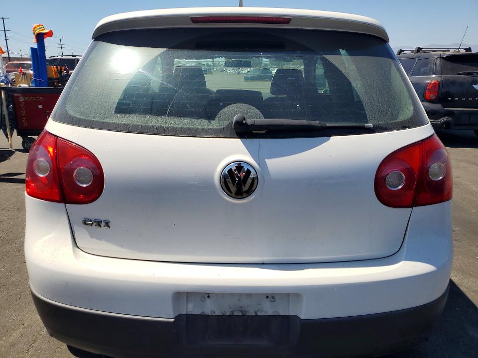 2008 Volkswagen Gti VIN WVWEV71K38W025287 COPART salvage auction — MECHANICAL, Ca - Dis/Dlr/Exp Only Clean Title, sold $600 on 2026-08-03 (photo 6)