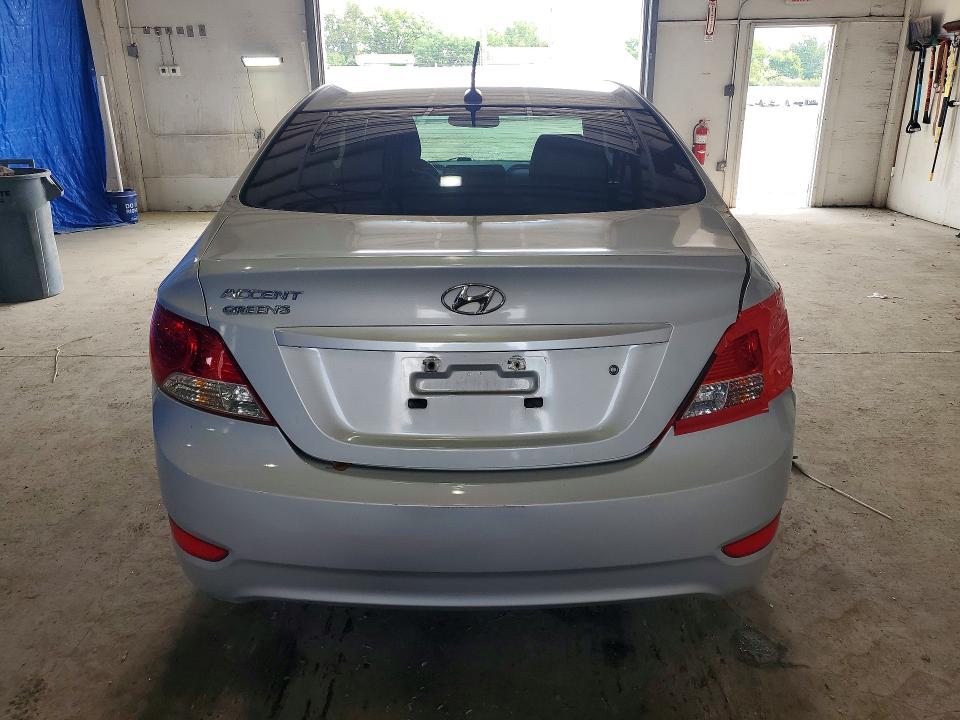 2013 Hyundai Accent VIN KMHCU4AE3DU442543 COPART salvage auction — FRONT END, Ky - Cert Of Title-Salvage, sold $400 on 2026-08-03 (photo 6)