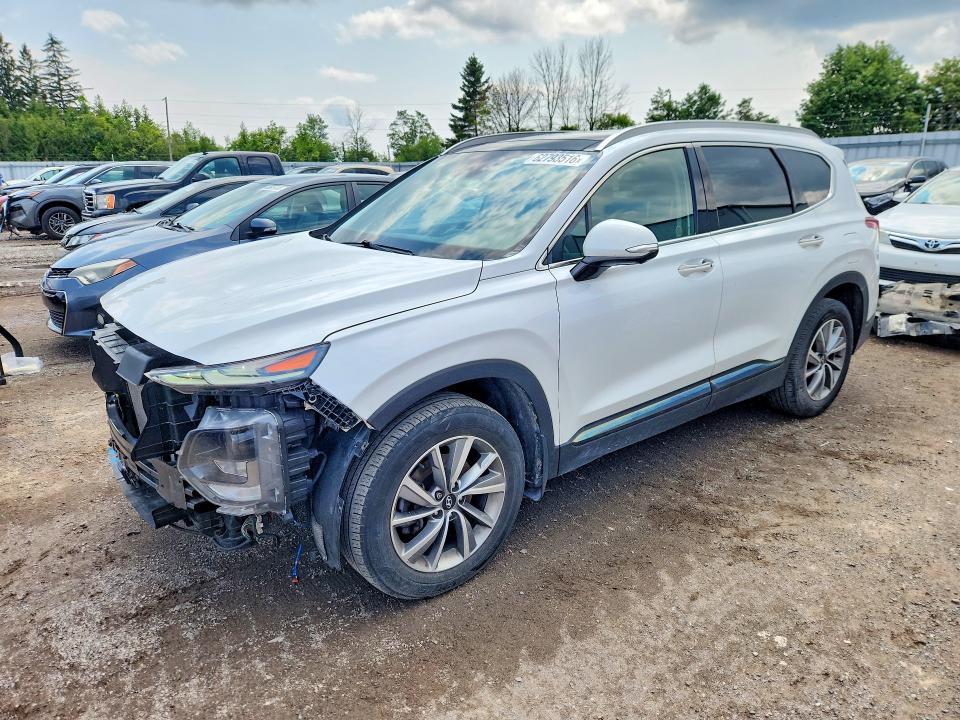 2020 Hyundai Santa fe VIN 5NMS3CAA3LH239488 — COPART salvage auction photo