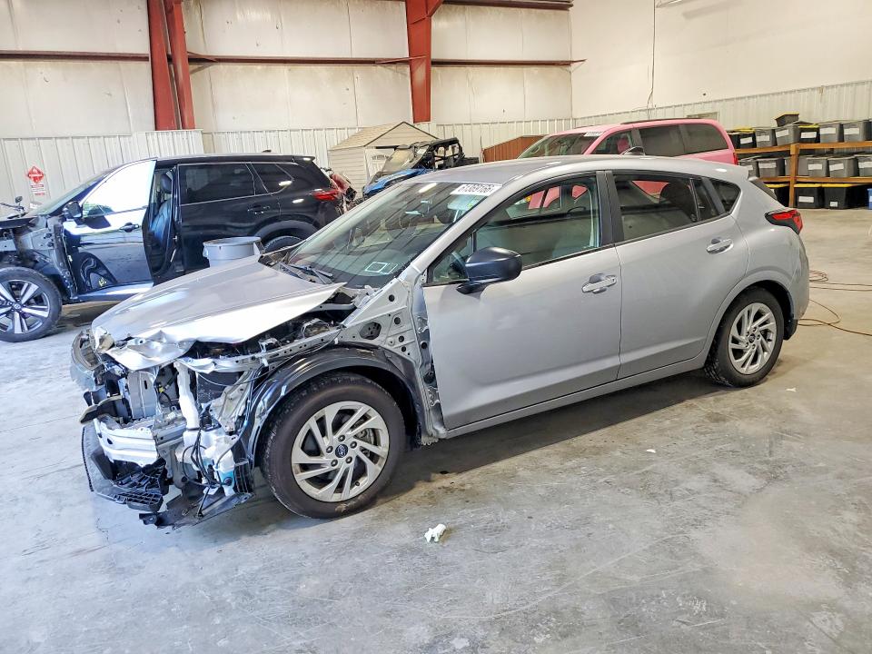 2025 Subaru Impreza VIN JF1GUABC9S8316829 COPART salvage auction — FRONT END, NY - MV-907A SALVAGE CERTIFICATE, sold $1,300 on 2026-07-27 (photo 1)