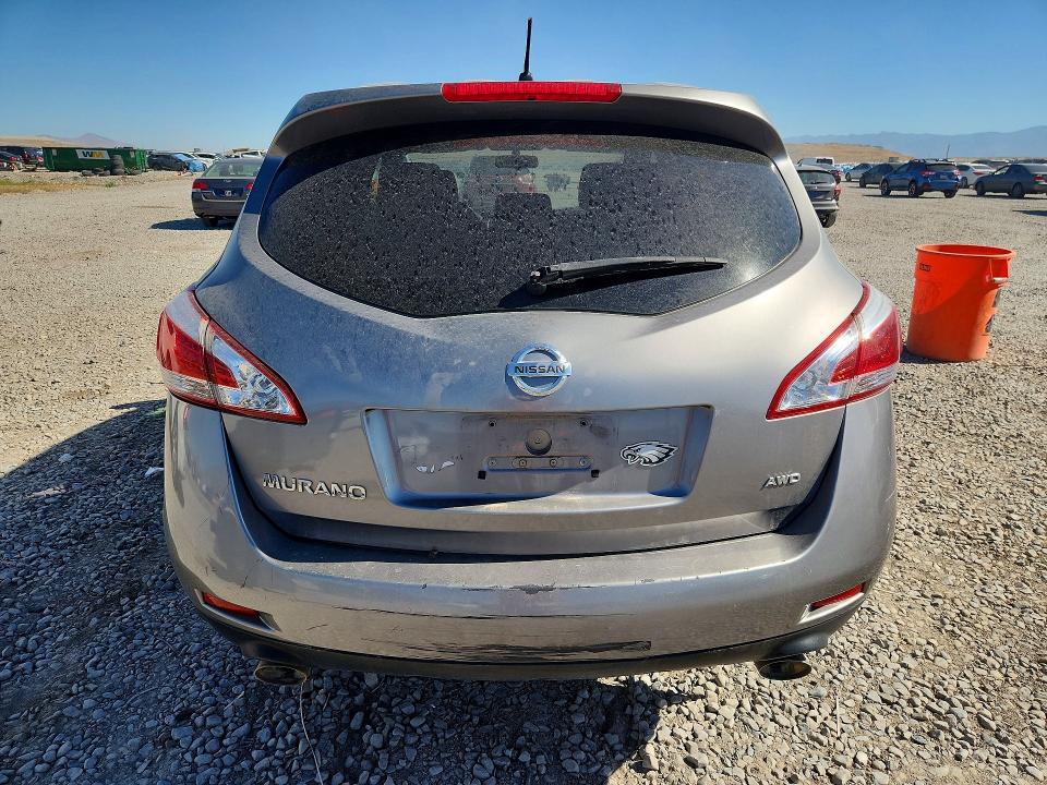2011 Nissan Murano VIN JN8AZ1MW1BW161251 COPART salvage auction — MINOR DENT/SCRATCHES, NC - CERTIFICATE OF TITLE, sold $150 on 2026-07-28 (photo 6)