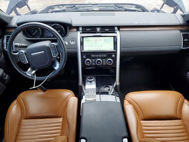 2017 Land rover Discovery VIN SALRRBBV9HA039296 COPART salvage auction — FRONT END, Tx - Salvage Vehicle Title, sold $10,000 on 2026-08-13 (photo 8)
