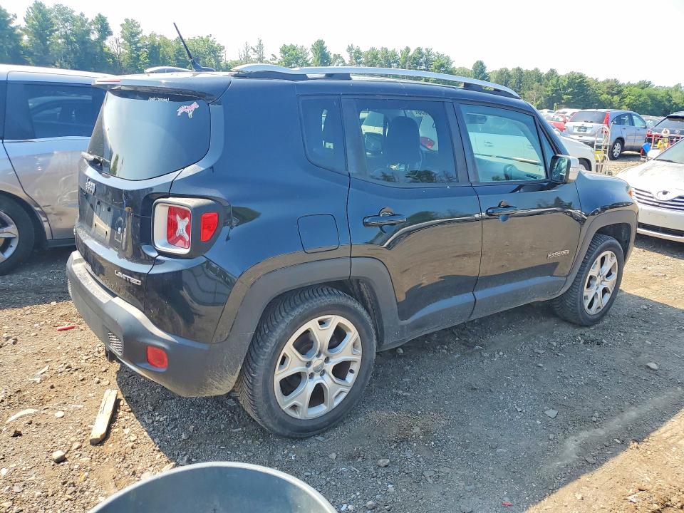 2015 Jeep Renegade VIN ZACCJBDT3FPB86534 COPART salvage auction — REAR END, Md - Cert Of Salvage > 75% Damage, sold $2,000 on 2026-08-10 (photo 3)