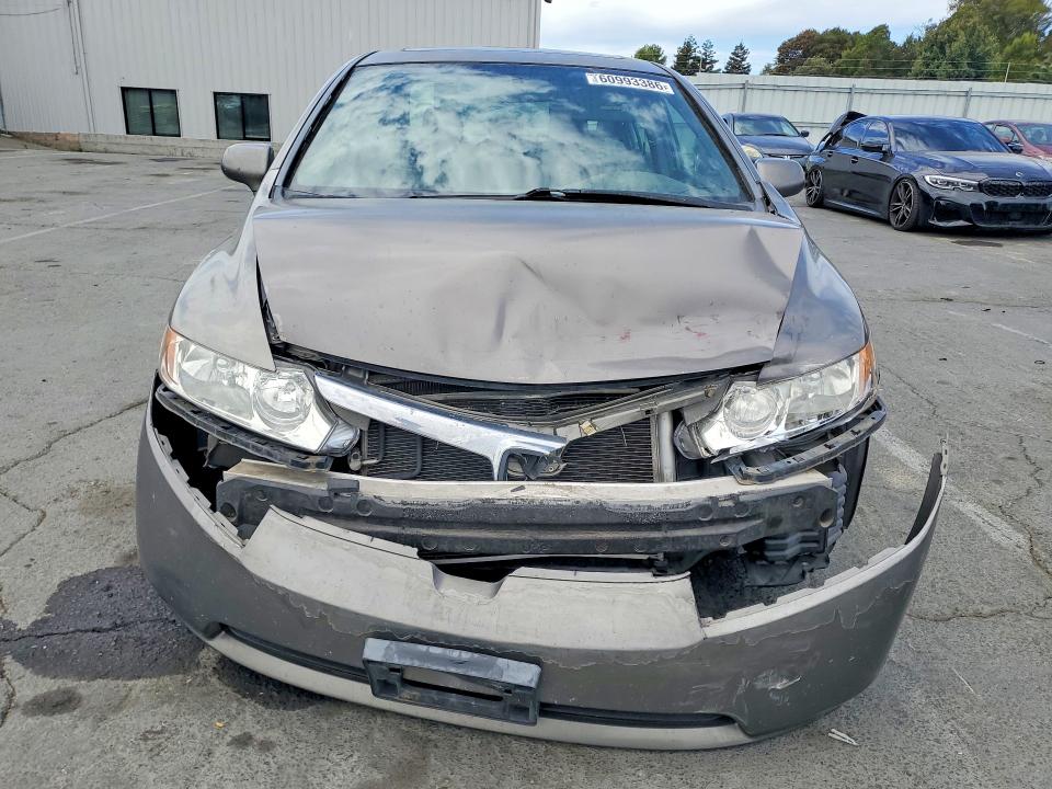2006 Honda Civic VIN JHMFA16836S007062 COPART salvage auction — FRONT END, CA - SALVAGE CERTIFICATE, sold $500 on 2026-07-31 (photo 5)