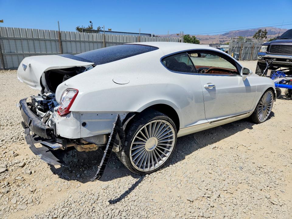 2005 Bentley Continental VIN SCBCR63W65C030182 COPART salvage auction — REAR END, Ca - Salvage Certificate, sold $3,000 on 2026-07-30 (photo 3)