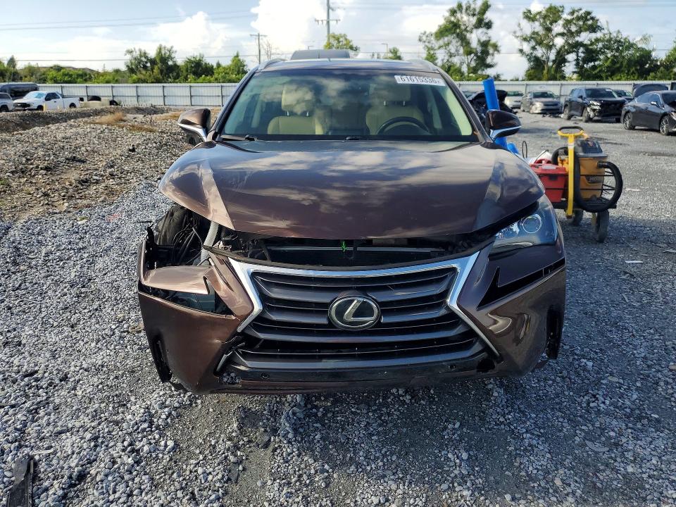 2017 Lexus Nx VIN JTJYARBZ4H2070551 COPART salvage auction — FRONT END, Fl - Cert Of Title Slvg Rebuildable, sold $3,100 on 2026-07-28 (photo 5)