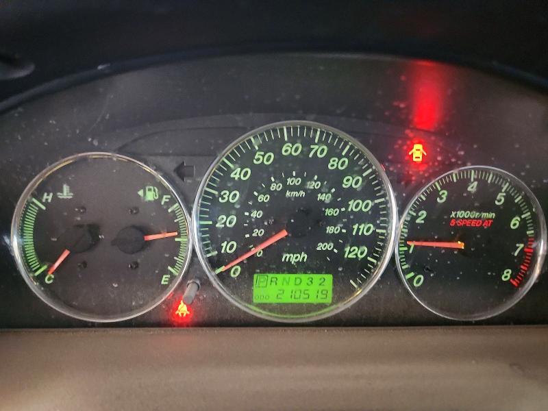 2005 Mazda Mpv VIN JM3LW28A950544127 COPART salvage auction — FRONT END, AZ - CERTIFICATE OF TITLE (P), sold $475 on 2026-07-29 (photo 9)