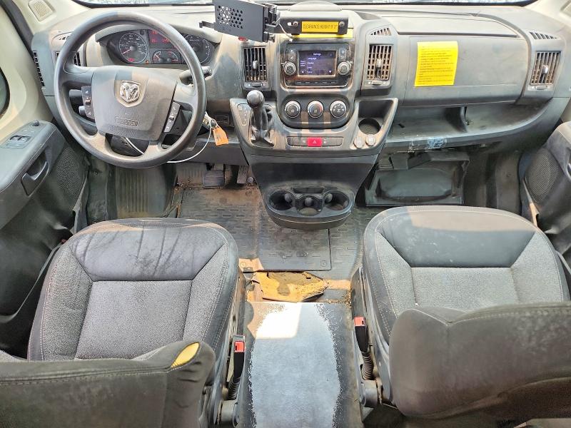 2021 Ram Promaster 3500 VIN 3C6MRVJG5ME536303 COPART salvage auction — NORMAL WEAR, MI - CERTIFICATE OF TITLE, sold $250 on 2026-08-12 (photo 8)