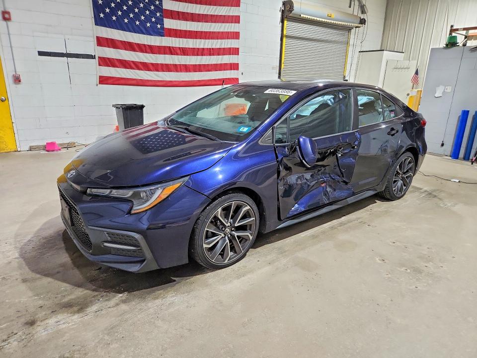2020 Toyota Corolla VIN 5YFT4RCE7LP008166 COPART salvage auction — SIDE, Nh - Cert Of Title-Salvage, sold $325 on 2026-07-21 (photo 1)