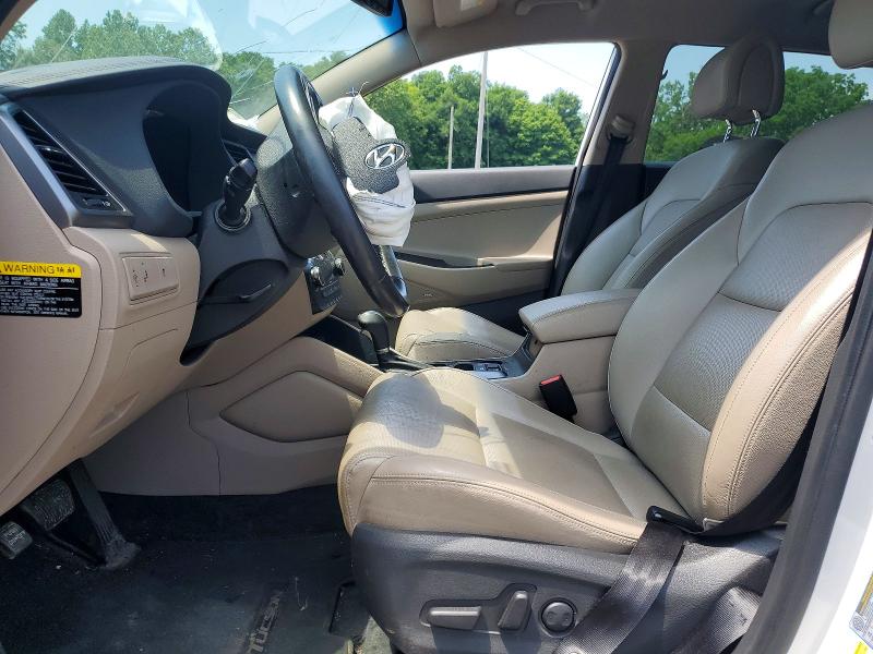 2018 Hyundai Tucson VIN KM8J3CA42JU613337 COPART salvage auction — FRONT END, Ny - Mv-907A Salvage Certificate, sold $2,900 on 2026-07-09 (photo 7)