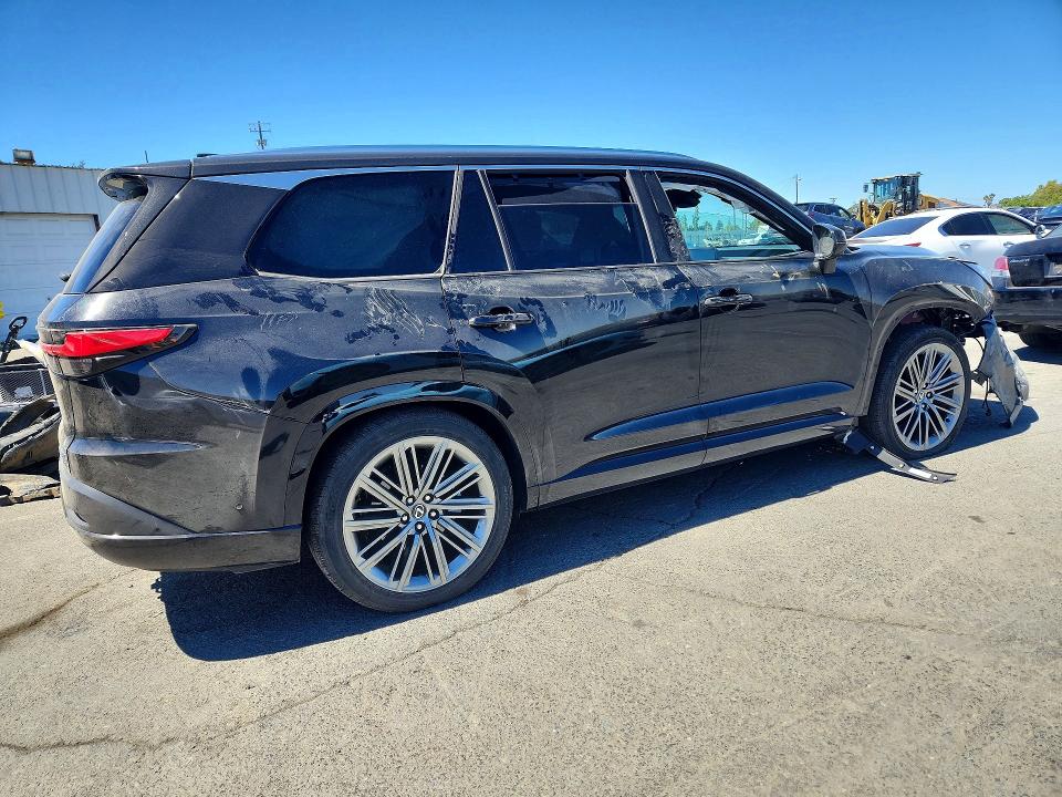 2025 Lexus Tx 350 VIN 5TDAAAB68SS032610 COPART salvage auction — FRONT END, CA - SALVAGE CERTIFICATE, sold $22,600 on 2026-09-18 (photo 3)