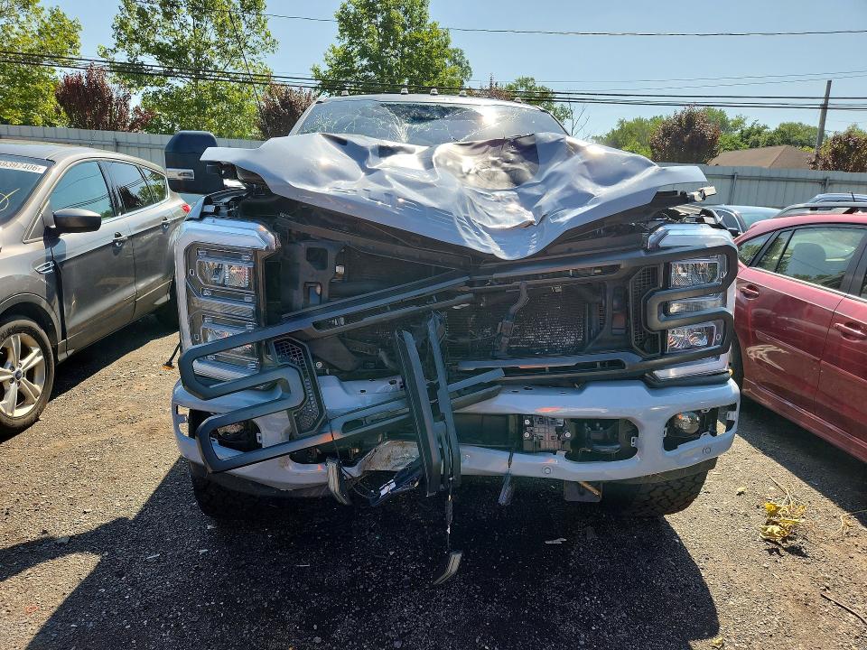 2024 Ford F-250 super duty VIN 1FT8W2BM5REF41025 COPART salvage auction — ALL OVER, Ct - Cert Of Title-Salvage, sold $22,300 on 2026-07-31 (photo 5)