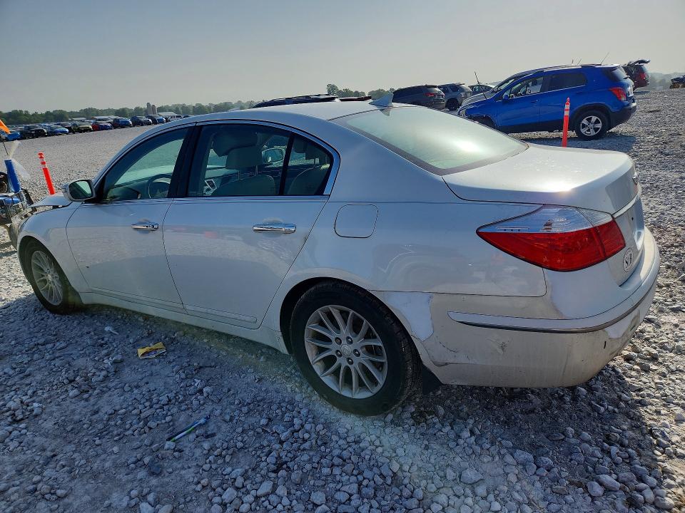 2011 Hyundai Genesis VIN KMHGC4DE4BU141180 COPART salvage auction — FRONT END, MI - CERTIFICATE OF TITLE, sold $275 on 2026-07-23 (photo 2)