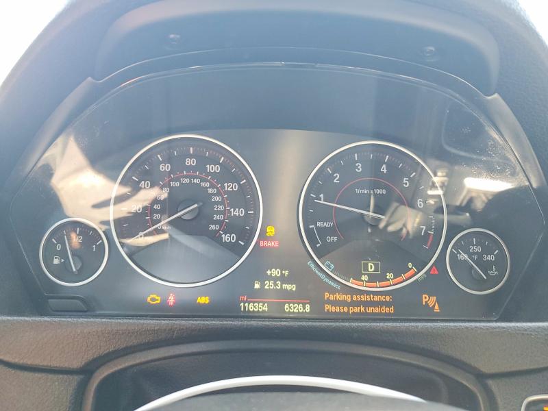 2015 BMW 3er VIN WBA3A9C5XFK472688 COPART salvage auction — FRONT END, Wa - Bill Of Sale, sold $2,100 on 2026-07-13 (photo 9)