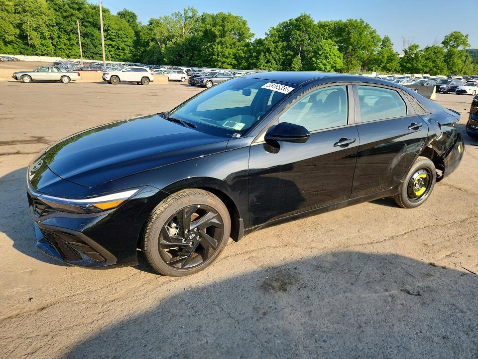 2026 Hyundai Elantra VIN KMHLM4DG2TU178114 COPART salvage auction — REAR END, Ny - Mv-907A Salvage Certificate, sold $7,100 on 2026-07-09 (photo 1)