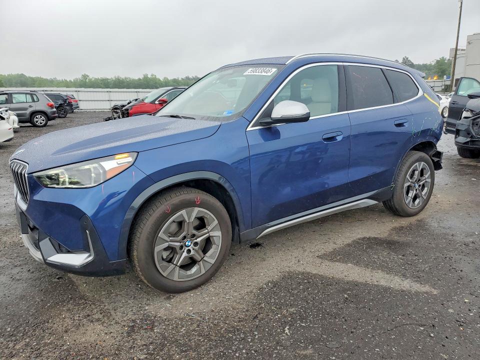 2024 BMW X1 VIN WBX73EF06R5Y41558 COPART salvage auction — REAR END, Va - Cert Of Title - Salvage, sold $12,600 on 2026-07-22 (photo 1)