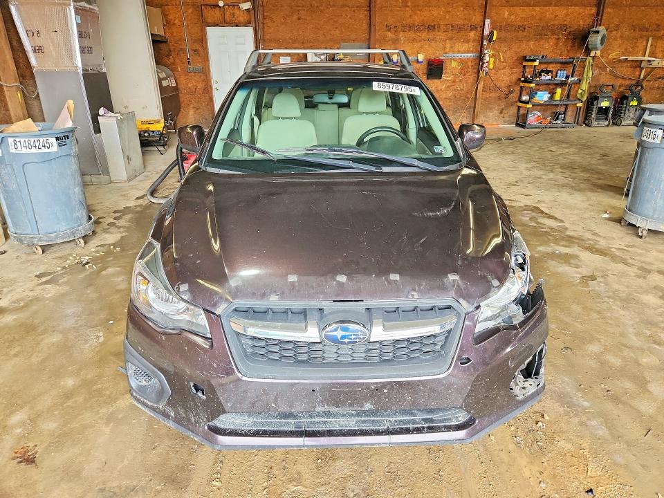 2013 Subaru Impreza VIN JF1GPAC62D2886144 COPART salvage auction — FRONT END, PA - CERTIFICATE OF SALVAGE, sold $300 on 2026-07-16 (photo 5)