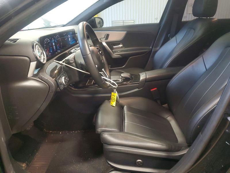 2019 Mercedes-benz A-klasse VIN WDD3G4EB4KW001569 COPART salvage auction — MINOR DENT/SCRATCHES, MT - DEALER ONLY CLEAN TITLE (P), sold $7,200 on 2026-08-20 (photo 7)