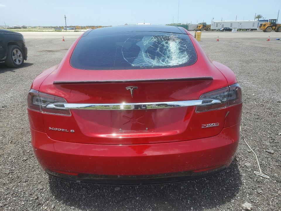 2018 Tesla Model s VIN 5YJSA1E47JF239703 COPART salvage auction — SIDE, Fl - Cert Of Title Slvg Rebuildable, sold $7,200 on 2026-08-31 (photo 6)