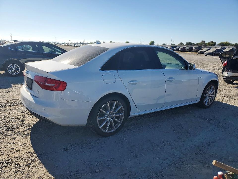 2014 Audi A4 VIN WAUFFAFL1EN017574 COPART salvage auction — FRONT END, CA - SALVAGE CERTIFICATE, sold $1,700 on 2026-07-14 (photo 3)