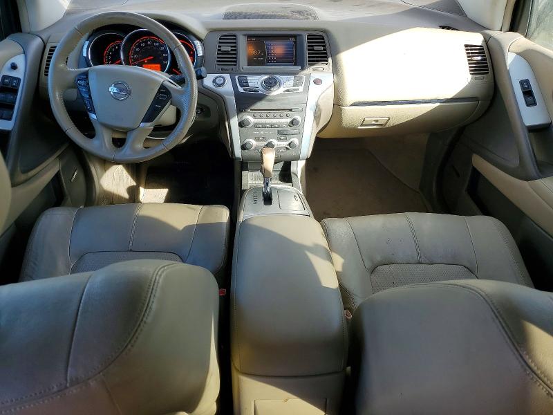 2010 Nissan Murano VIN JN8AZ1MW7AW122856 COPART salvage auction — REAR END, CA - SALVAGE CERTIFICATE, sold $250 on 2026-07-22 (photo 8)