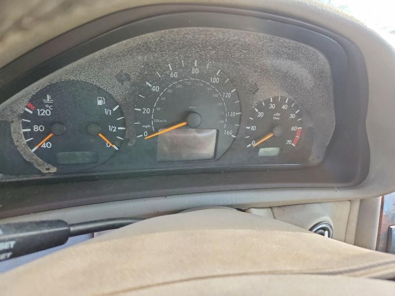 2001 Mercedes-benz Clk-class VIN WDBLK65G21T060473 COPART salvage auction — WATER/FLOOD, Fl - Certificate Of Title, sold $325 on 2026-07-17 (photo 9)