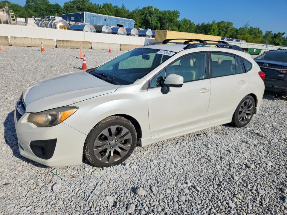 2013 Subaru Impreza VIN JF1GPAL6XDH805730 COPART salvage auction — SIDE, Oh - Cert Of Title-Salvage, sold $350 on 2026-07-28 (photo 1)