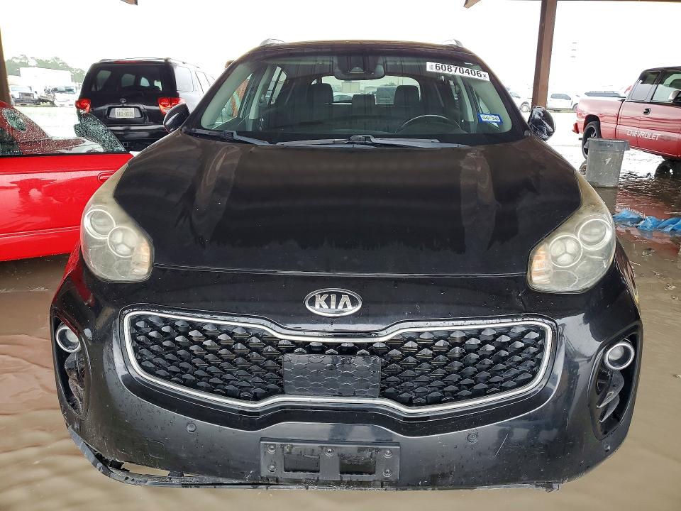 2017 Kia Sportage VIN KNDPNCAC4H7229486 COPART salvage auction — SIDE, Tx - Certificate Of Title, sold $2,700 on 2026-07-17 (photo 5)