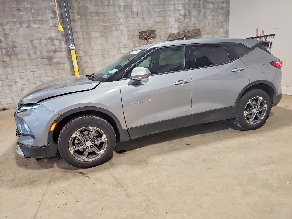2026 Chevrolet Blazer VIN 3GNKBHR40TS163310 COPART salvage auction — FRONT END, Ct - Clean Title, sold $10,300 on 2026-07-27 (photo 1)