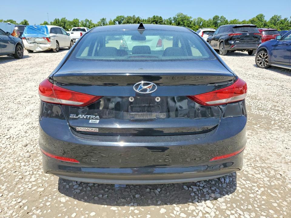 2018 Hyundai Elantra VIN KMHD84LF3JU586197 COPART salvage auction — MECHANICAL, TX - CERTIFICATE OF TITLE, sold $1,900 on 2026-07-31 (photo 6)