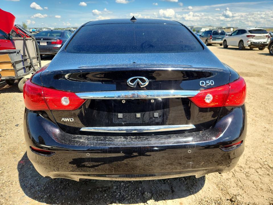 2016 Infiniti VIN JN1EV7AR8GM341844 COPART salvage auction — MECHANICAL, Ab - Bos - Active, sold $1,250 on 2026-07-09 (photo 6)