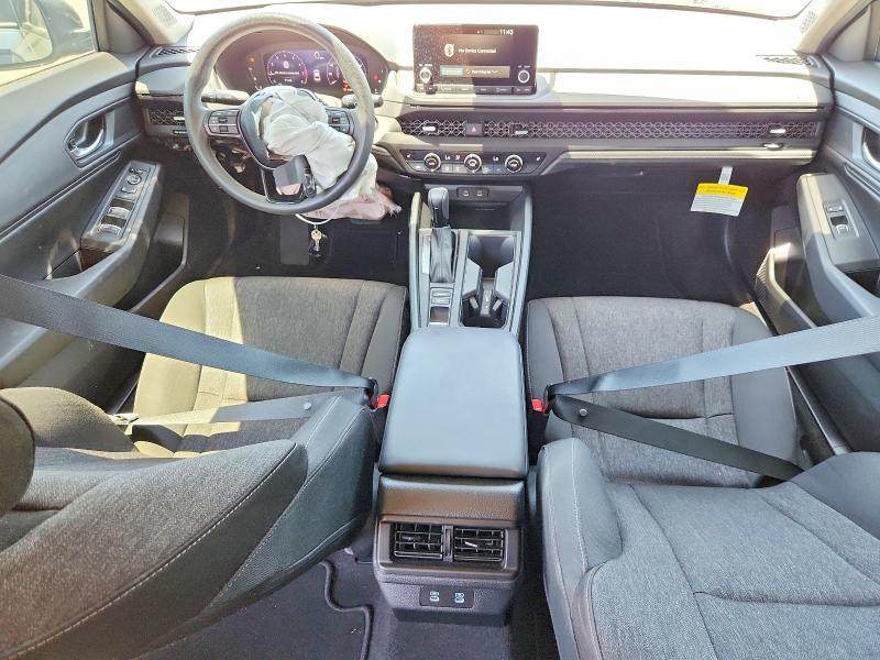 2025 Honda Accord VIN 1HGCY1F43SA028380 COPART salvage auction — FRONT END, Ca - Salvage Certificate, sold $9,300 on 2026-08-21 (photo 8)