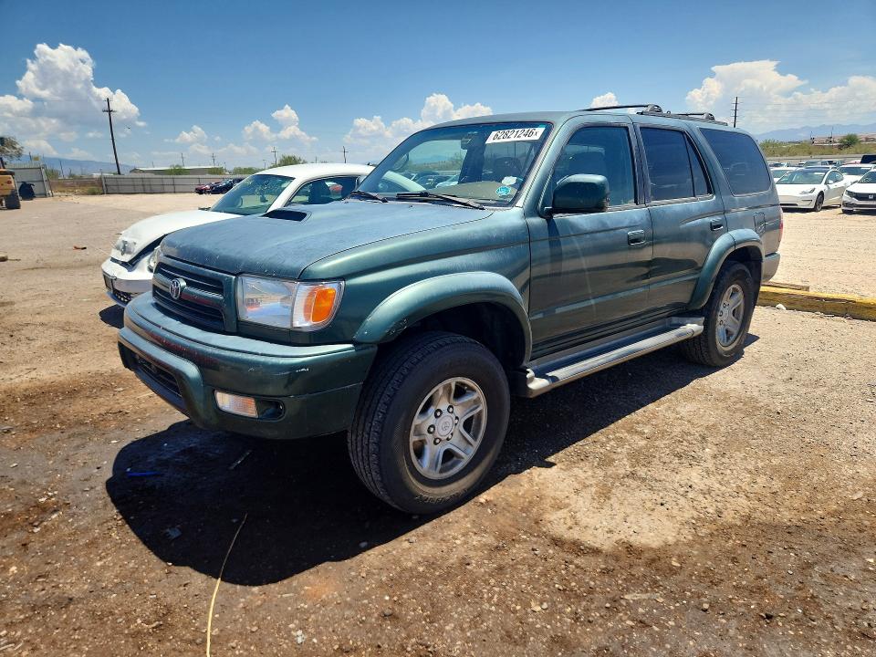 2000 Toyota 4runner VIN JT3GN86R9Y0146014 COPART salvage auction — MECHANICAL, Az - Certificate Of Title, sold $475 on 2026-07-31 (photo 1)