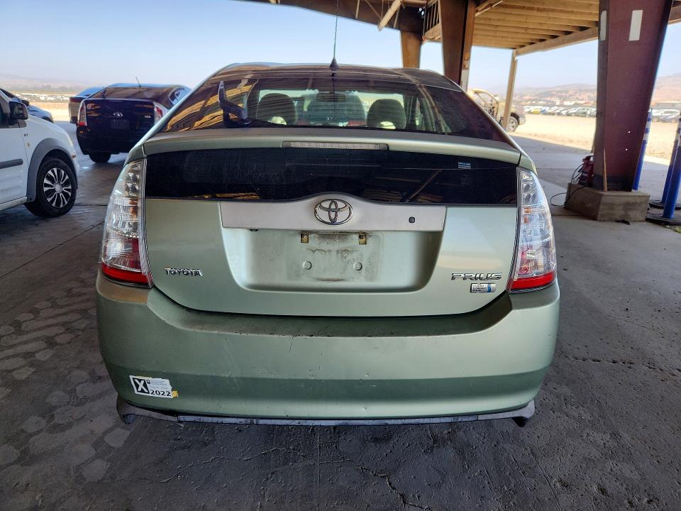 2008 Toyota Prius VIN JTDKB20U887743638 COPART salvage auction — FRONT END, CA - SALVAGE CERTIFICATE, sold $1,250 on 2026-07-20 (photo 6)