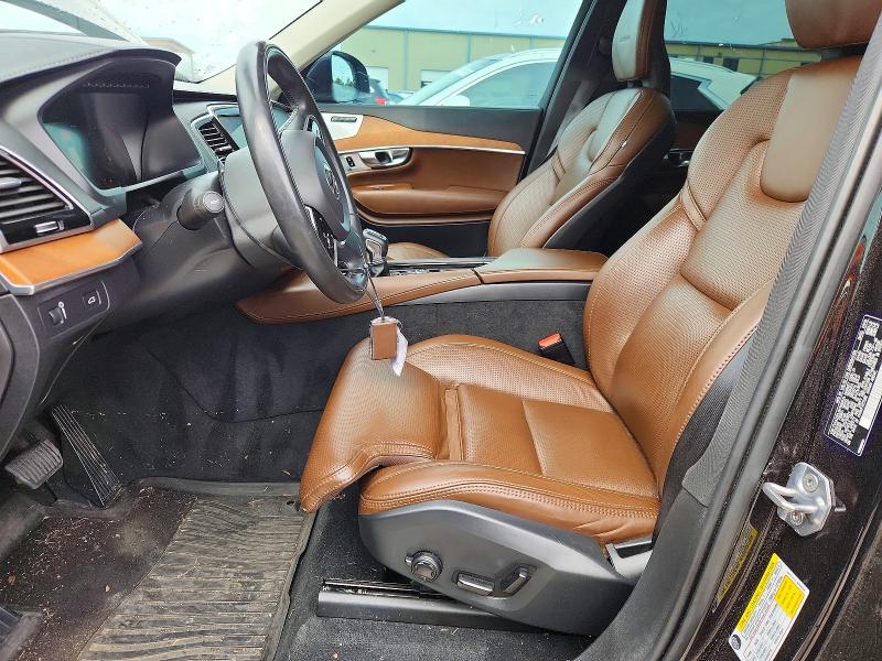 2019 Volvo Xc90 VIN YV4A22PL5K1490424 COPART salvage auction — WATER/FLOOD, Tx - Salvage Title-Flood Damage, sold $6,700 on 2026-08-20 (photo 7)