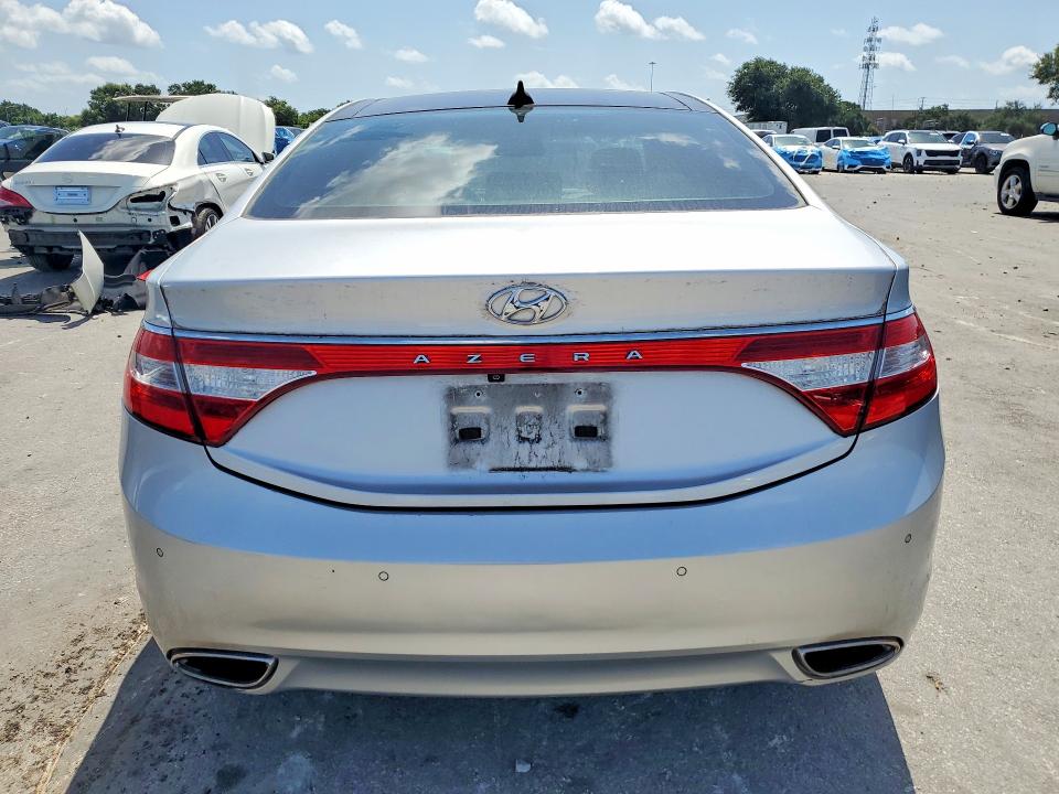 2013 Hyundai Azera VIN KMHFH4JGXDA300226 COPART salvage auction — FRONT END, Fl - Cert Of Title Slvg Rebuildable, sold $375 on 2026-07-28 (photo 6)